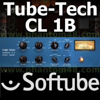 Softube Tube Tech CL 1B CL1B Compressor Plug in Native VST RTAS AU Mac 