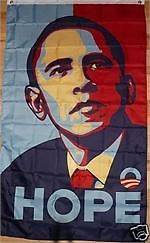 Obama Hope Flag 3X5 political Banner