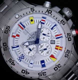   MULTI FUNCTION FLAG 24 HR CHRONO 330FT WATER RESISTANT WATCH N20503G