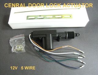 12V 360 Degree CAR Power Door Lock Actuator 5 Wire #OTH7