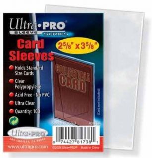500x ULTRAPRO *SOFT CARD SLEEVES* STANDARD SIZE MTG/POKEMON/WOW (Sold 