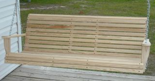 Cypress Wood Swings for Porch, Patio, Garden (hardware included)