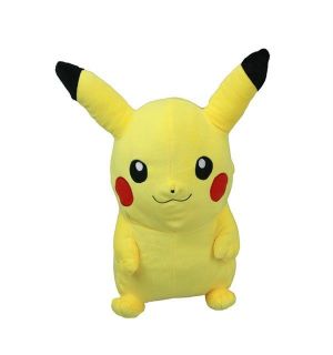 NWT Pokemon Pikachu Plush Backpack (L) 16Authentic