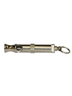 SPOT Solid Brass Silent Dog Whistle