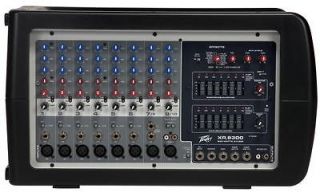 PEAVEY POWERED MIXER XR8300 NEW WITH WARRANTY XR 8300 XR 8300 MIXING 