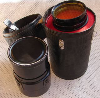   5A 8/500mm Mirror lens for M42 Zenit Pentax M Praktica + Nikon   EXC