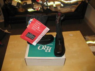 PRO 8000 leather bunker boots firefighting boots fire boots NFPA 1971 