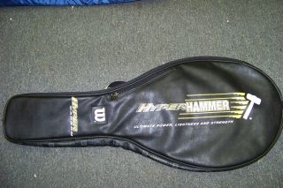 wilson black hyper hammer hammer carbon tennis racquet carrying case