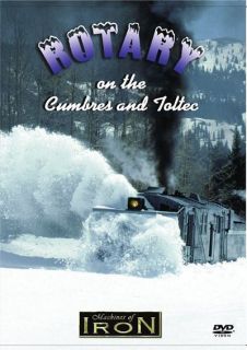 Rotary on the Cumbres & Toltec DVD   Machines of Iron   Steam NEW
