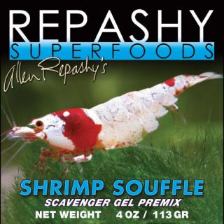 4oz Repashy Shrimp Souffle Scavenger Food Shrimp Crab Snails Crayfish 