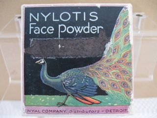 Vintage NYAL CO. Nylotis Face Powder Box reg.1919 Unopened