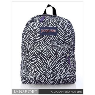 jansport zebra print backpack