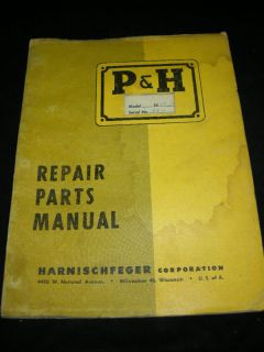 Model 55TC TRUCK CRANE Parts Manual Catalog Book