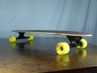   Skateboard Arcadia Complete w/ Orangatang Wheels and Bones REDS
