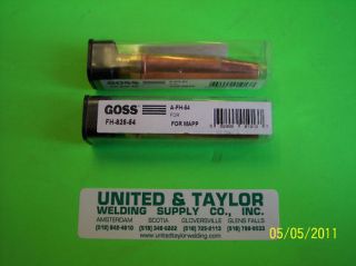 Goss FH 825 54 Airco Cutting Tip. A FH 54 For Mapp