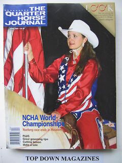 The Quarter Horse Journal Magazine April 2001 Twanna Walker 