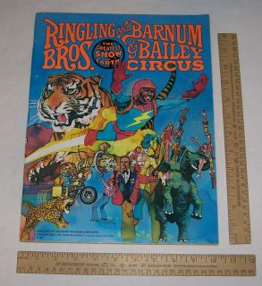 ringling brothers circus program in Programs & Posters