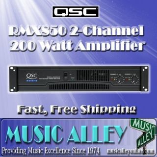 QSC RMX850 2 Channel 200 Watt Amplifier