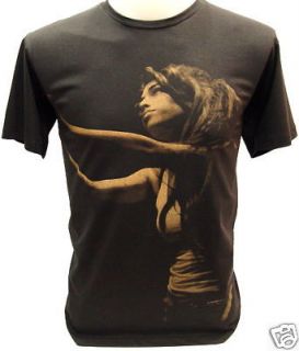 Amy Winehouse UK Brit Pop Punk Rock Retro T Shirt S