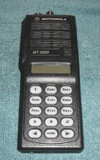 Motorola MT2000 UHF Narrow Band Compliant Radio 4W 160 chweak/bad 