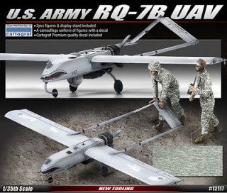 35 U.S. ARMY RQ 7B UAV / ACADEMY MODEL KIT / #12117