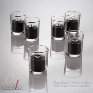 72 Votive Candles & 72 Holders. Choose from 26 Colors