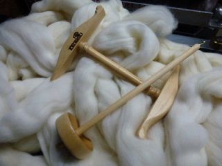   Whorl Drop Spindle Kit #1 Wool Top Mini Niddy Noddy Dye Recipe Inst