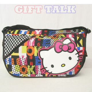   Kitty Messenger Cross Shoulder laptop Messenger Bag Colorful Quilt
