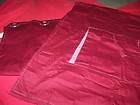   OUT UNIQUE RARE FUN TENT FLAP BUG CURTAINS RED SET OF 2 48 x 82