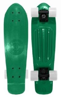 STEREO Remix Green VINYL CRUISER Skateboard Complete+Sungl​asses 