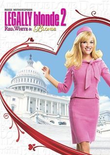 Legally Blonde 2 Red, White and Blonde (DVD, 2003, Valentine 