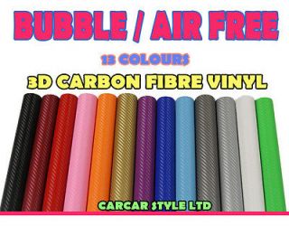 Bubble/AIR Free】ALL COLOUR / LARGE SIZE【Carbon Fibre Vinyl 