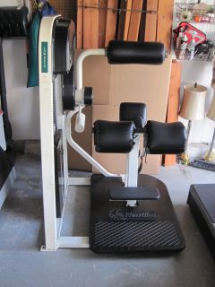 NAUTILUS LOWER BACK 250 LB WEIGHT STACK SYSTEM MACHINE SERVICED 