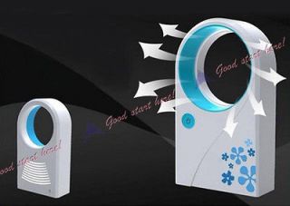   No Leaf Air Condition Bladeless Mini Portable Refrigeration fans