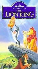 The Lion King (VHS, 1995) BRAND NEW UNOPENED IN SHRINK WRAP