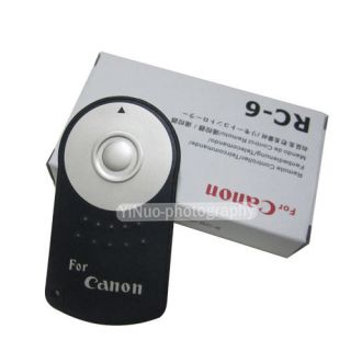 RC 6 Remote Control For Canon EOS 650D 600D 550D 500D 450D 300D 7D 5D 