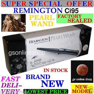 REMINGTON CI95 LUXURY STYLING PEARL CURLING WAND BRAND NEW BOXED 