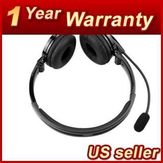 Wireless Stereo DSP Bluetooth Headset for Mobile Cell Phone Laptop 