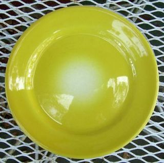 Jackson China Restaurant Plate ~ Yellow Airbrushed