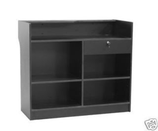 Register Stand Top Shelf Display Store Fixture #LTC4BK