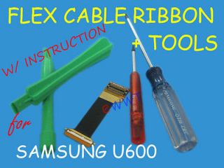 New Ribbon Flex Cable Repair Part Unit + Tools for Samsung SGH U600 