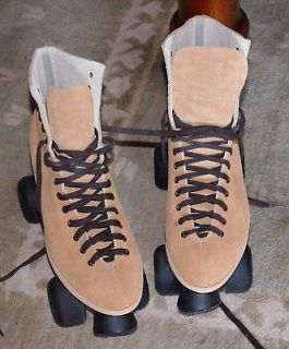 Riedell Redwing 130M DIVA Roller Skates SUEDE size 9 NICE
