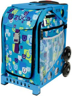 Zuca Be Zappy Insert Bag with Blue Frame