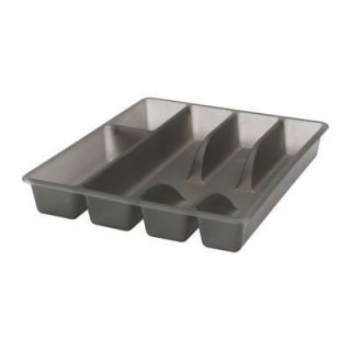 IKEA RATIONELL Cutlery Silverware Flatware Tray Grey New with Tags