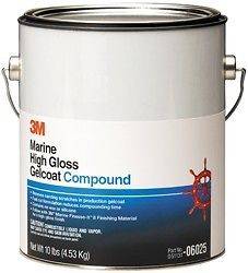 3M Marine Gloss Gelcoat Compound (Gallon) Victory Marine & Industrial 