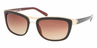 New Tory Burch TY9008 513/13 Putty Bronze Brown Gradient Sunglasses