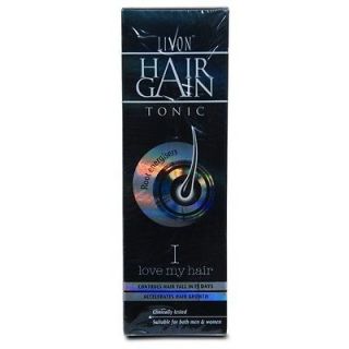 HAIR GAIN TONIC LIVON STRENGTHEN ROOTS OF HAIR FREEDOM FROM BALDNESS 