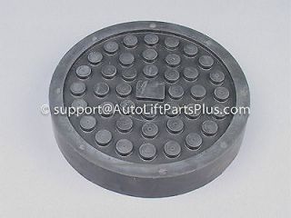 Round Rubber Arm Pads for ALM LIft   ALM 2 Post Auto Lifts   Set of 4