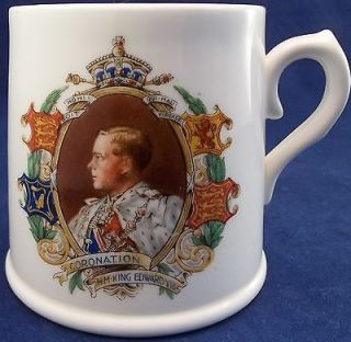 Vintage 1936 ER Edward VIII Coronation Cup Mug Royal Doulton England