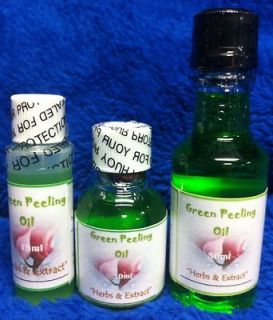 Green Peeling Oil Natural Herbs Extract Skin Peels